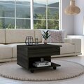 Depot E-Shop Babel Lift Top Coffee Table, Carbon Espresso DE-MLC5015